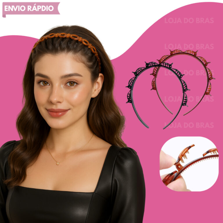 Tiaras de Cabelo com Presilhas hair twister cabelo
