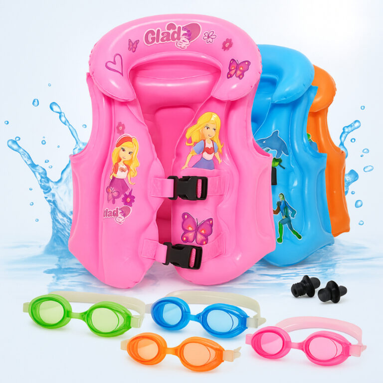 Boia Infantil Kit Colete Inflável Salva Vidas + �