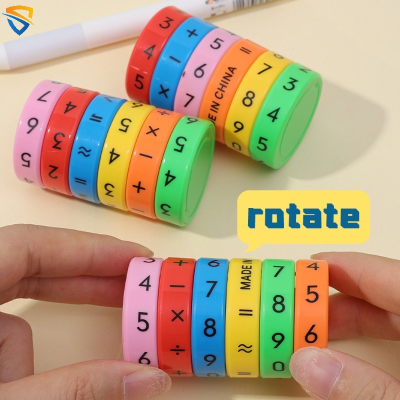 Premium Divertido Jogo De Matemática Infantil Magic Cube Toy Kids Learning Educational Math Arithmet
