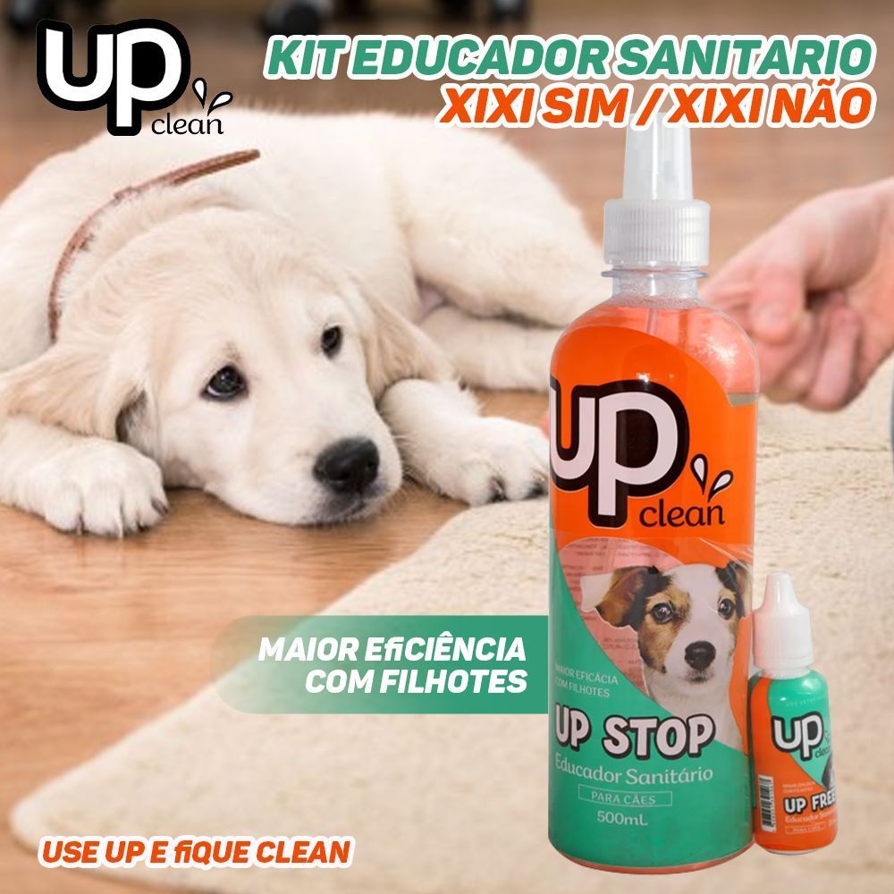 Kit Xixi Sim Xixi Não Educador Pet Para Sanitário Cães de Todos Os Tamanhos