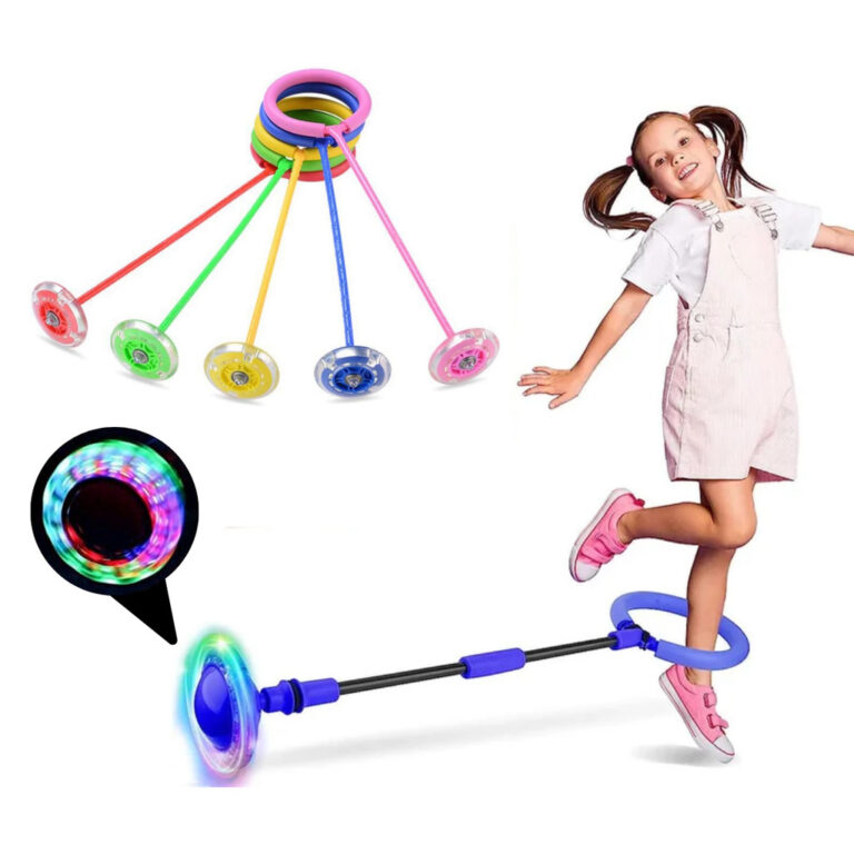 Pula Corda Giratório Com Led Brinquedo Infantil G