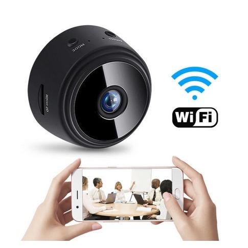 Mini Camera A9 HD com visão noturna e audio Wifi 