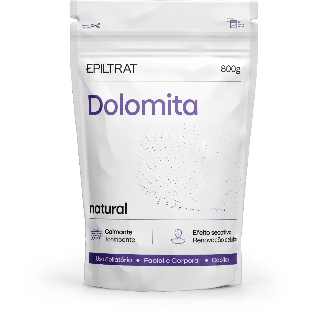 Labotrat Dolomita Em Pó 800g Clareador Natural Pré e Pós Depilatório