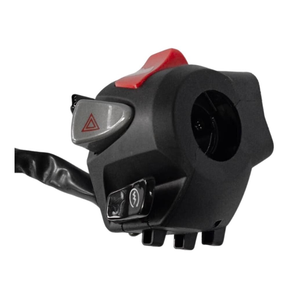 Punho Partida Pisca Alerta Cb500 Fan 150 Titan 160 Start 160 Com Plugs FANG