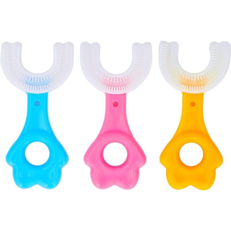 Escova De Dentes Infantil  Formato U 02 a 06 Anos 