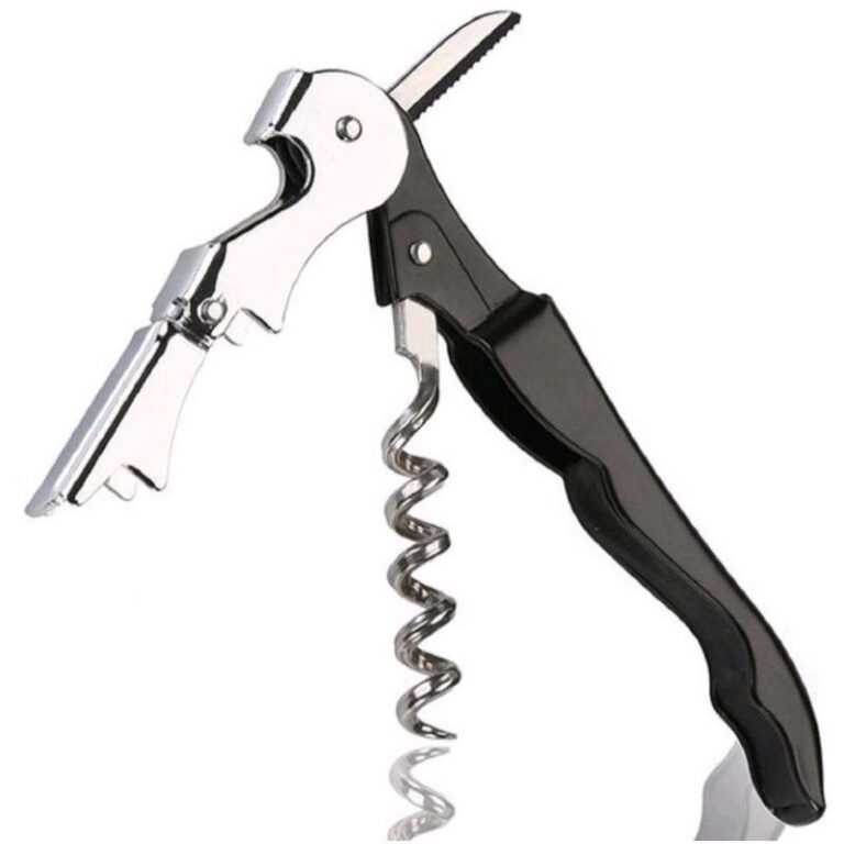 Abridor de Garrafas 12cm Simples Vinho Articulado 