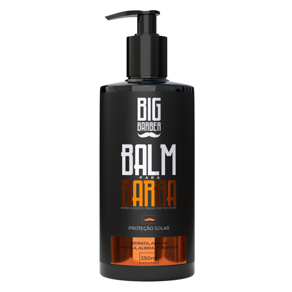 Balm Para Barba Big Barber 240ml Profissional