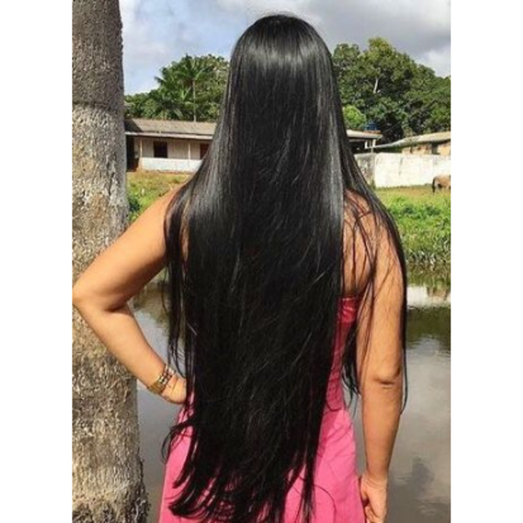 (Baratinha) Aplique Tic-Tac para Volume -Extensão de Cabelo em Fibra Orgânica Cor PRETO Liso Bloguei
