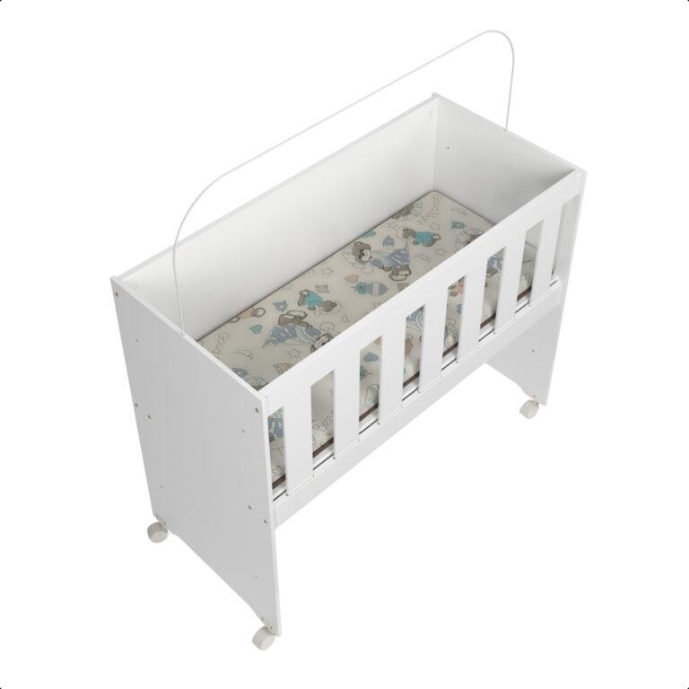 Mini Berço De Bebê Quarto Infantil Chiqueirinho 