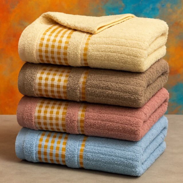 Kit 3 ou 6 Toalhas de Rosto Tóquio 100% Algodão 