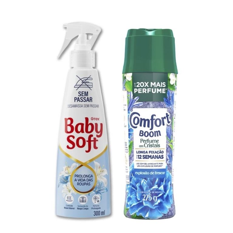 Sem Passar Baby Soft 300ml + Comfort BOom Explosã