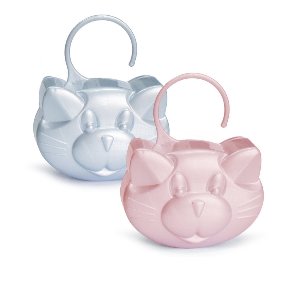 Kit Porta Chupeta Baby Infantil Higienico para Bebe Protetor de viagem passeio estojo de chupeta