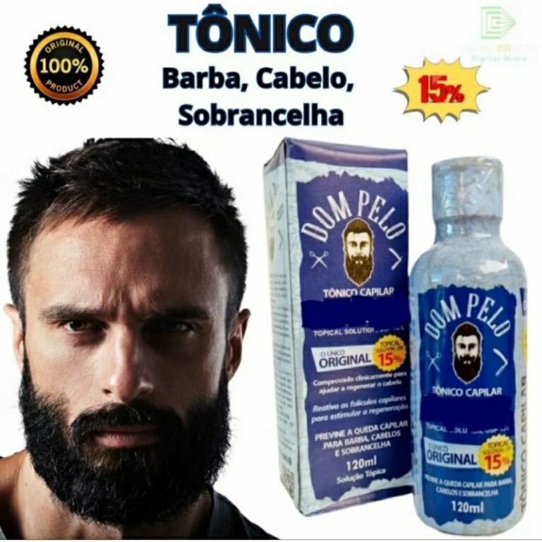 Tônico Capilar Acelerado 15% Original Dom Pelo Cr