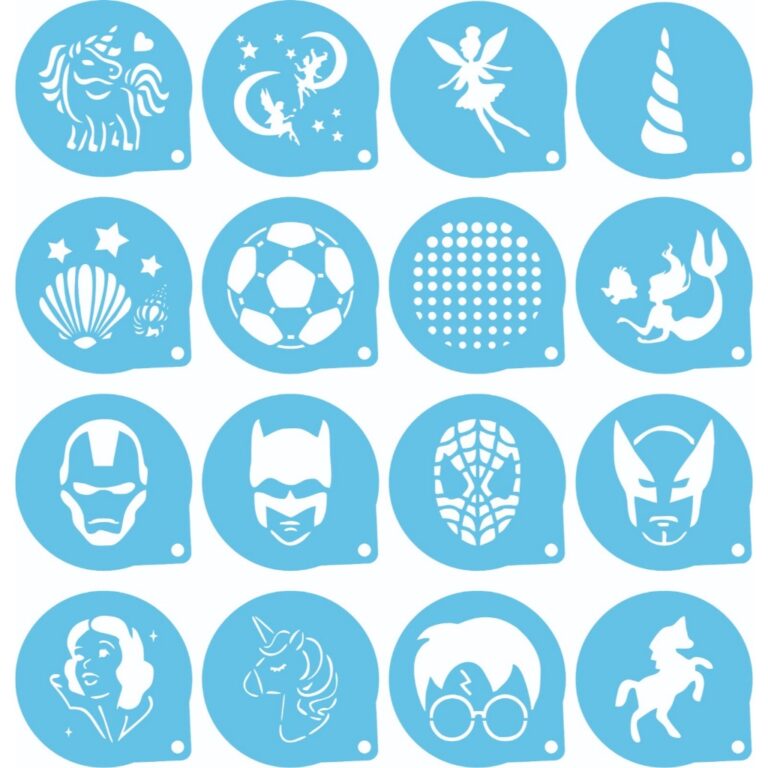 Stencil Personagens Educativo Para Pintura Desenvo