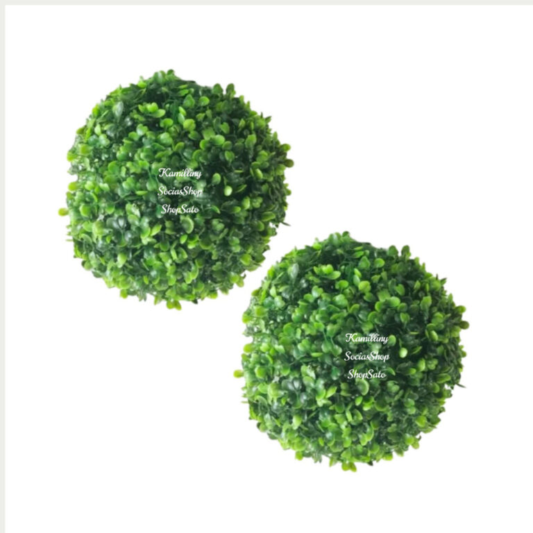 Kit 2 Unidades Buchinhos 13CM Grama Artificial Dec