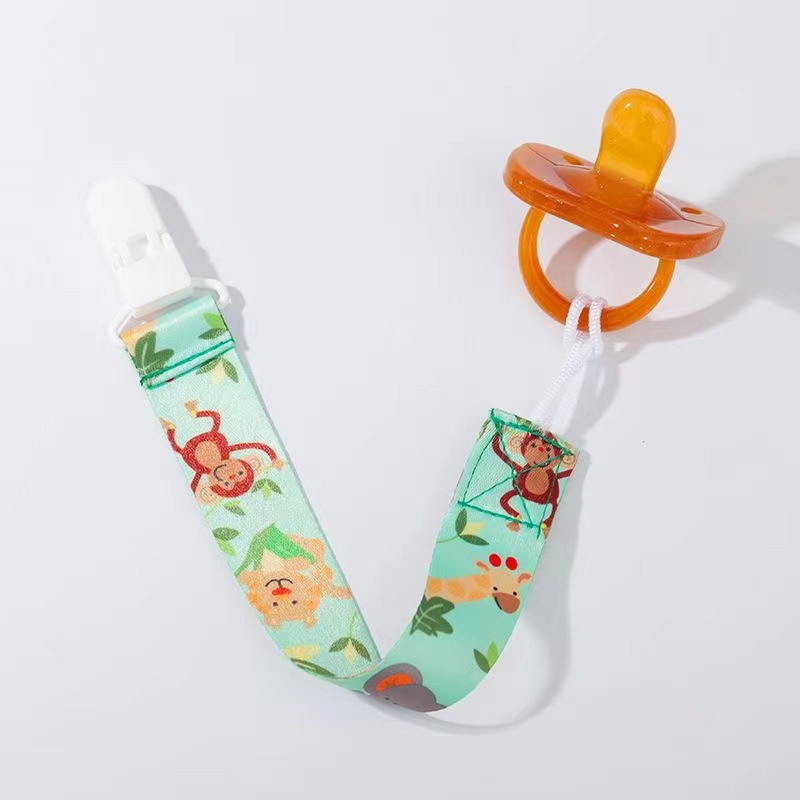 Kit Ate 5 Prendedor De Chupeta Com Trava Com Corrente Clipe Chupeta Menino e Menina – Promoção