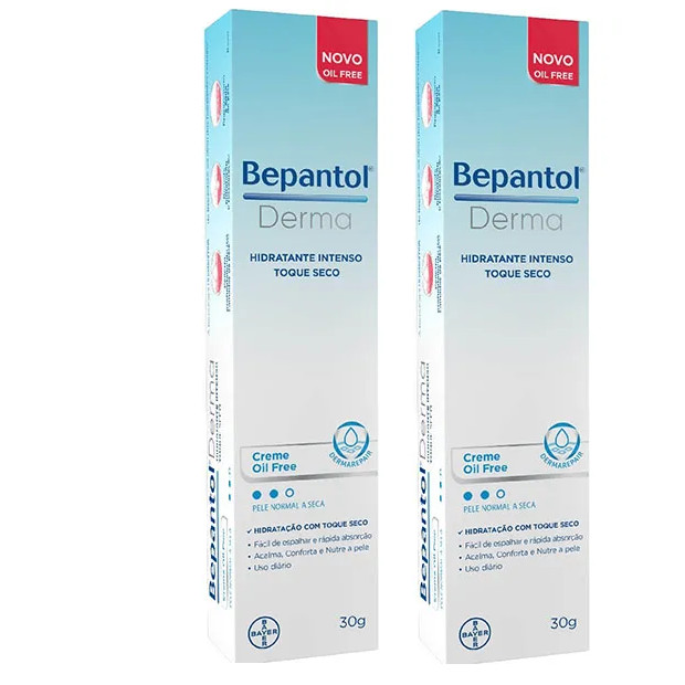 Kit 2x Bepantol Derma Toque seco Creme Hidratante 