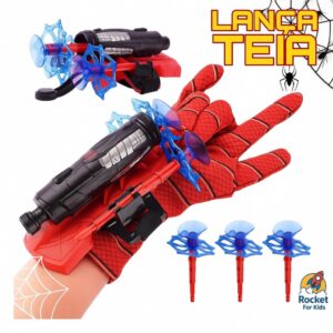 Liberte o Herói: Luva Lança Teia Homem Aranha Infantil