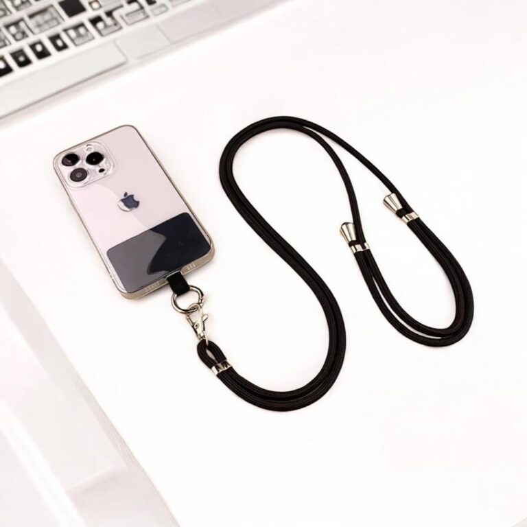 Cordão de pescoço para celular ajustável univer