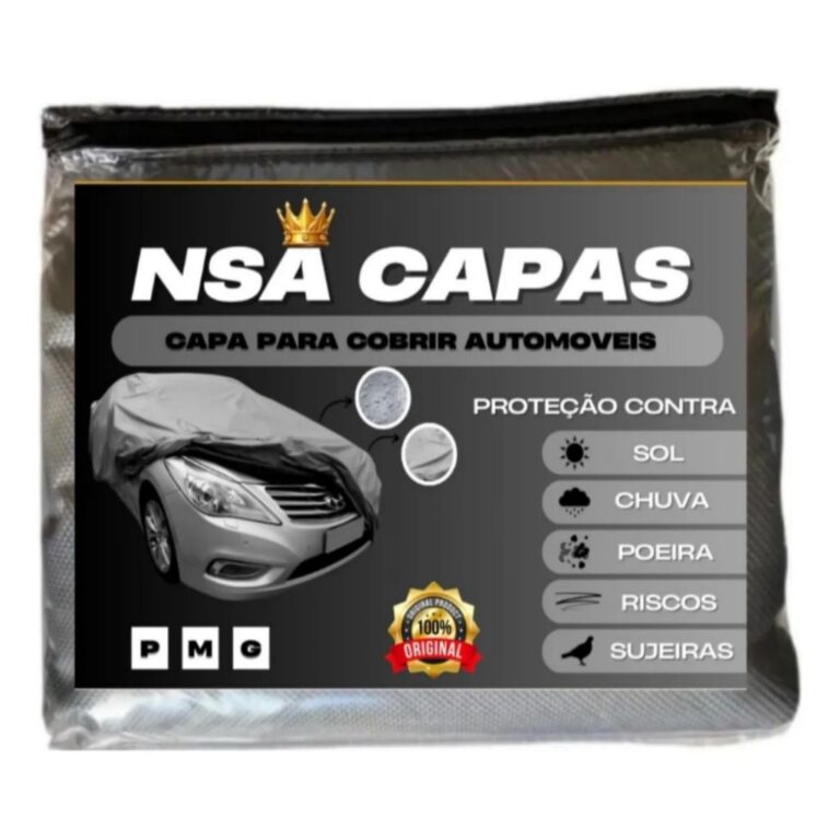 Capa Cobrir Carro Forrada 100% Impermeável Proteg