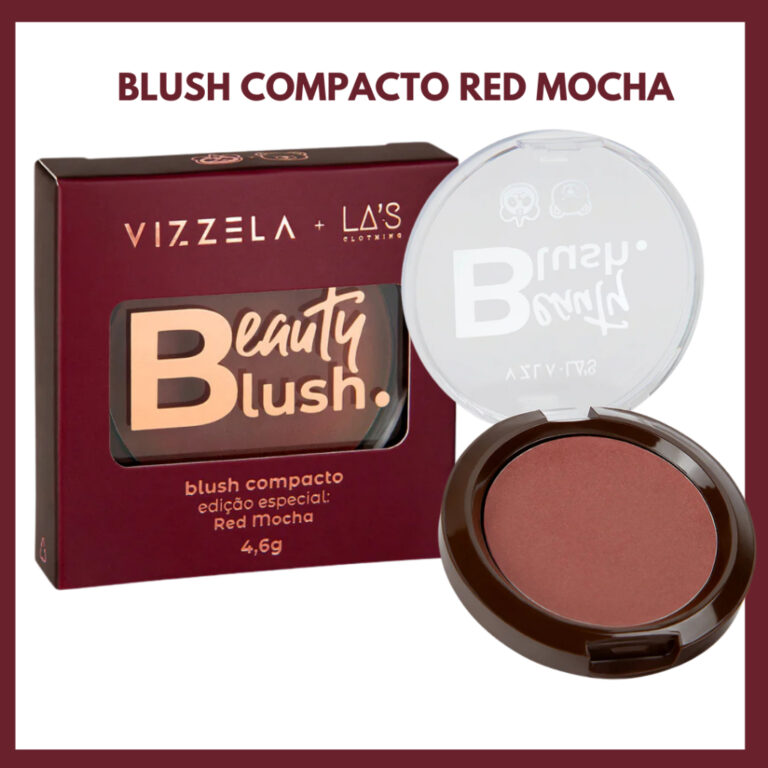 Beauty Blush Compacto Red Mocha – Vizzela +