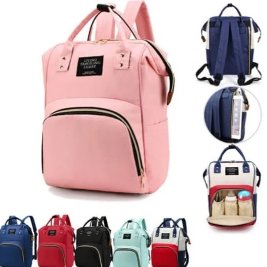 Mochila Bolsa Saída Maternidade Nova Multifunçã