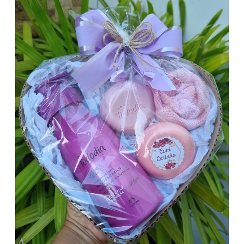 Presente Hidratante Tododia 400ml + 2 Sabonetes + Toalhinha