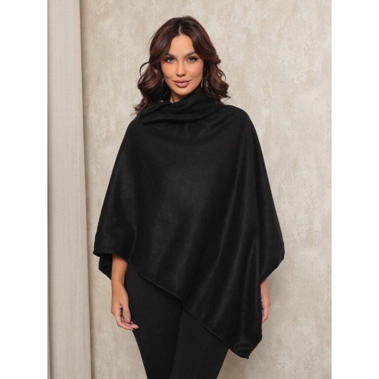 Poncho feminino soft quente inverno rodeio festa j