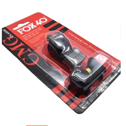 Apito Fox 40 Juiz Futebol Profissional Bocal Cord�