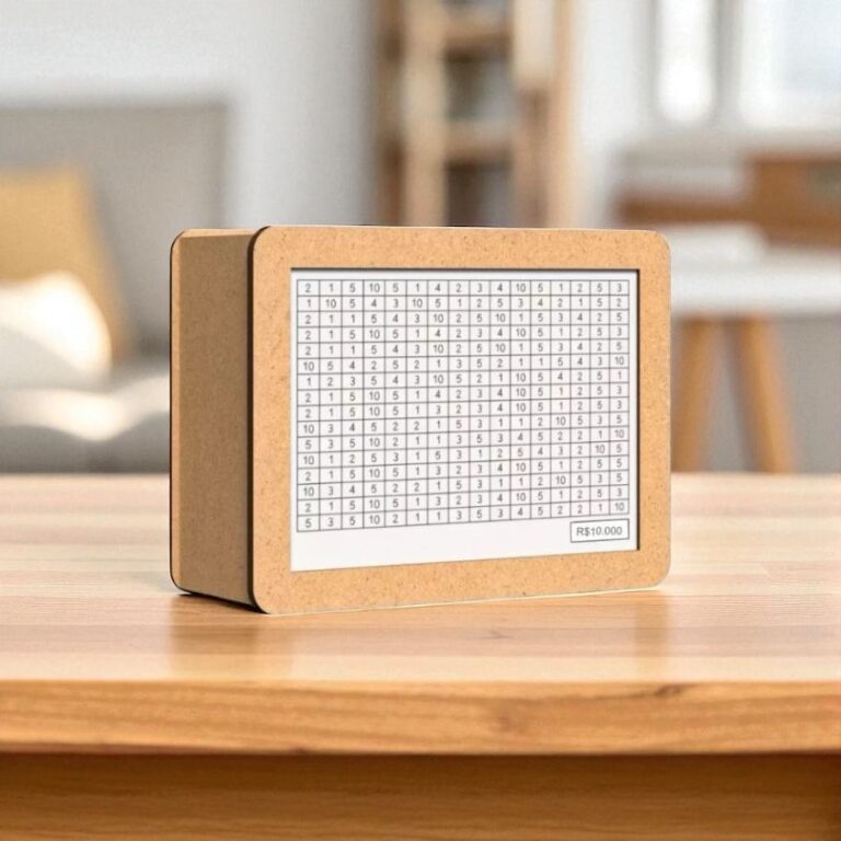 Cofre Para Guardar 1000 5000 e 10000 reais Metodo 