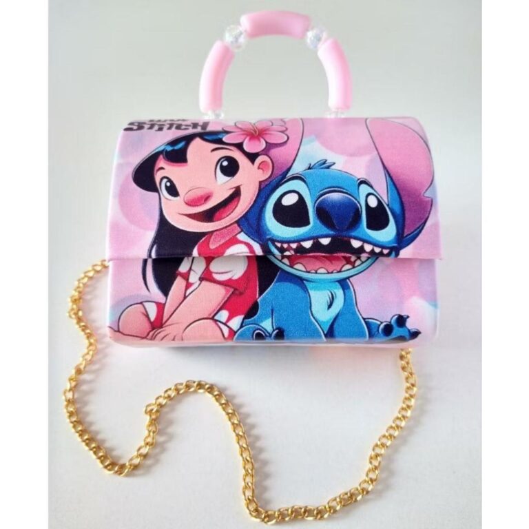 BOLSA INFANTIL BLOGUEIRINHA TRANVESSAL E ALÇA DE 