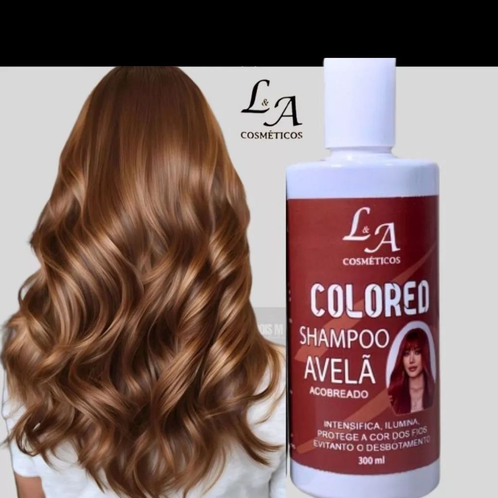 Shampoo Tonalizante Avelã Cor Maravilhosa S Amônia – Resultado 100% Natural -Intensifica Cor – Evita