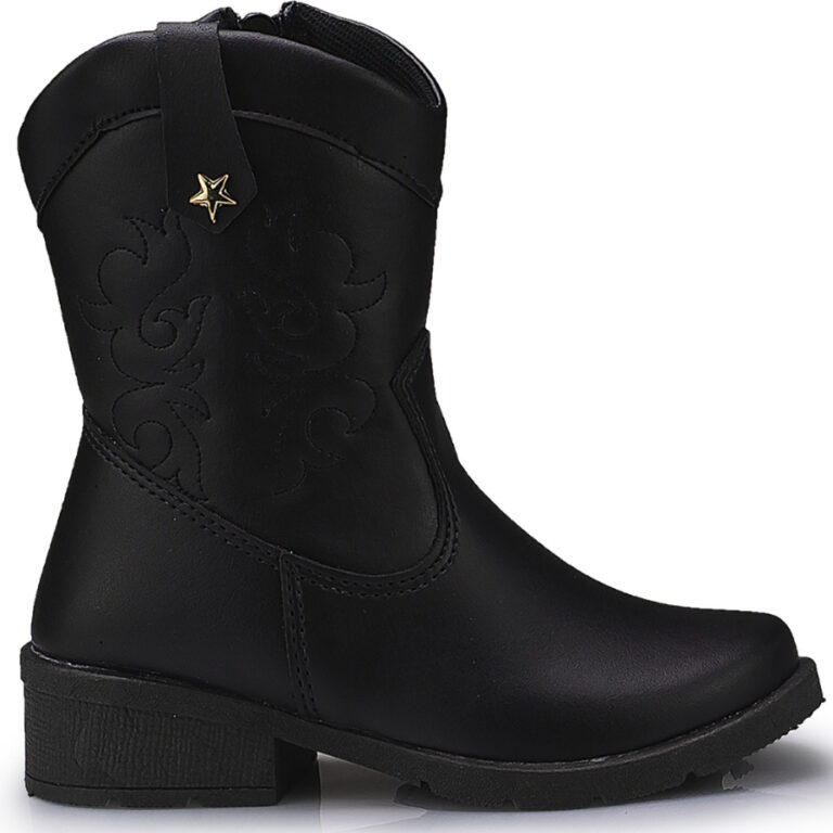 Bota Infantil Texana Menina Super Confortável e E