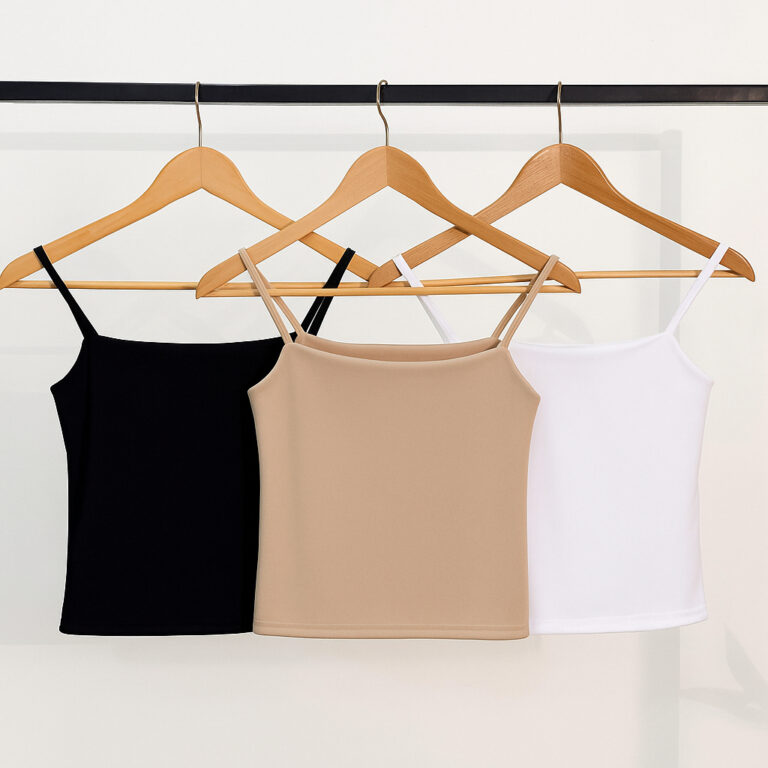 Kit 3 Cropped Feminino Regata Alcinha Básico Ver�