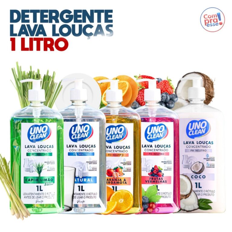Detergente Lava Louças Concentrado Premium 1litro