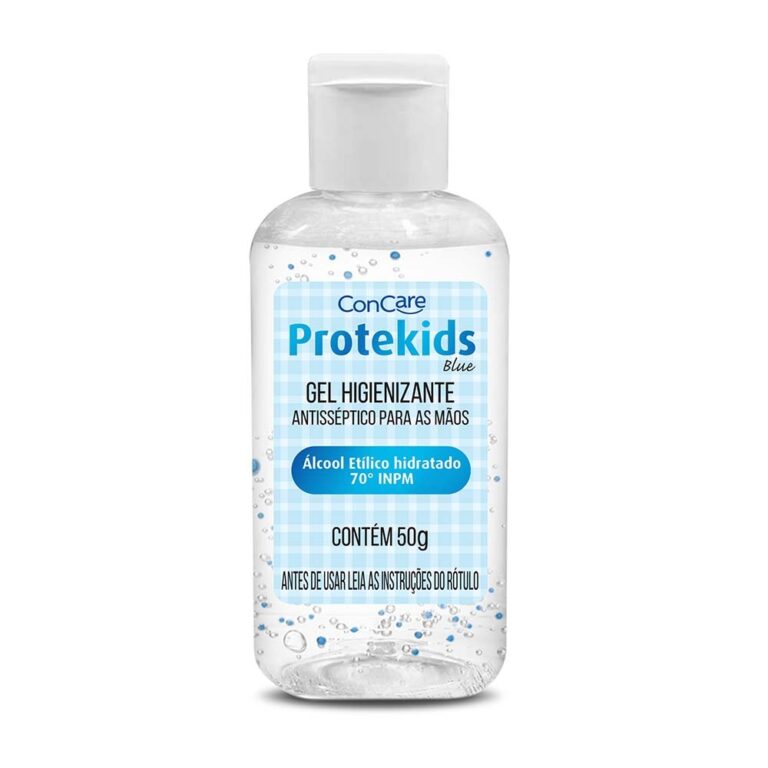 Álcool Gel Protekids/Family Concare Blue 50g