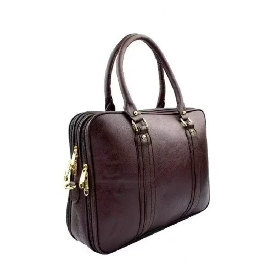 Bolsa Pasta Feminina para Notebook Executiva  Couro Sintético Premium