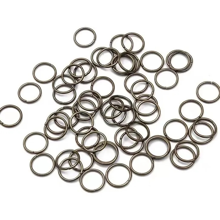 Argola Elo Metal P/ Bijuterias Prata/Dourado/Color