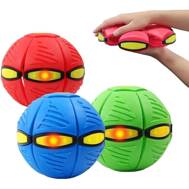 Bola Maluca Voadora Disco Mágica Grande c/ Led Tr