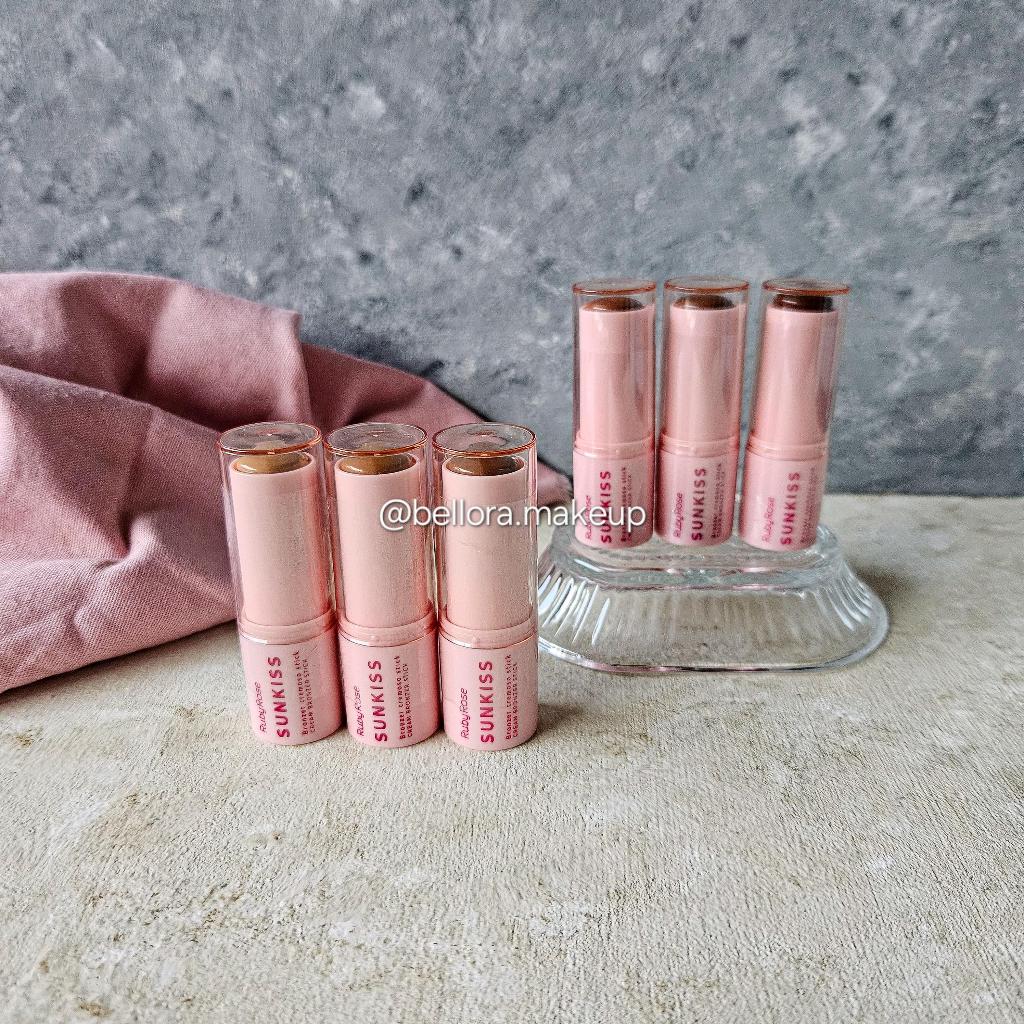 Contorno Cremoso Stick Sunkiss Ruby Rose – Textura Suave e Efeito Natural | Aplicação Rápida