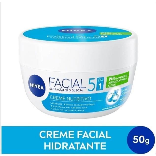 NIVEA – Creme Facial Nutritivo – 50g