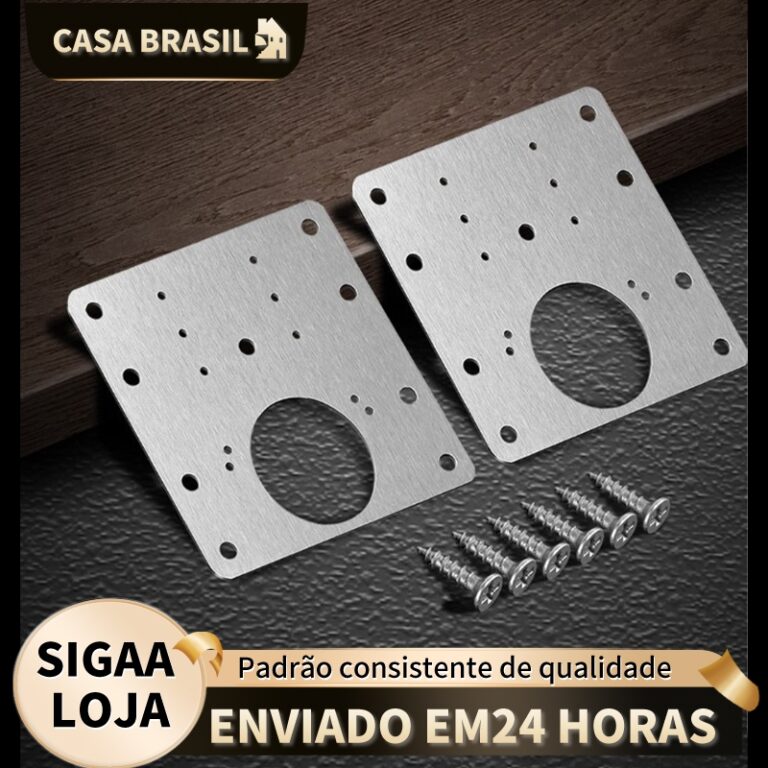 kit 10 Placa de reparo universal para fixação de