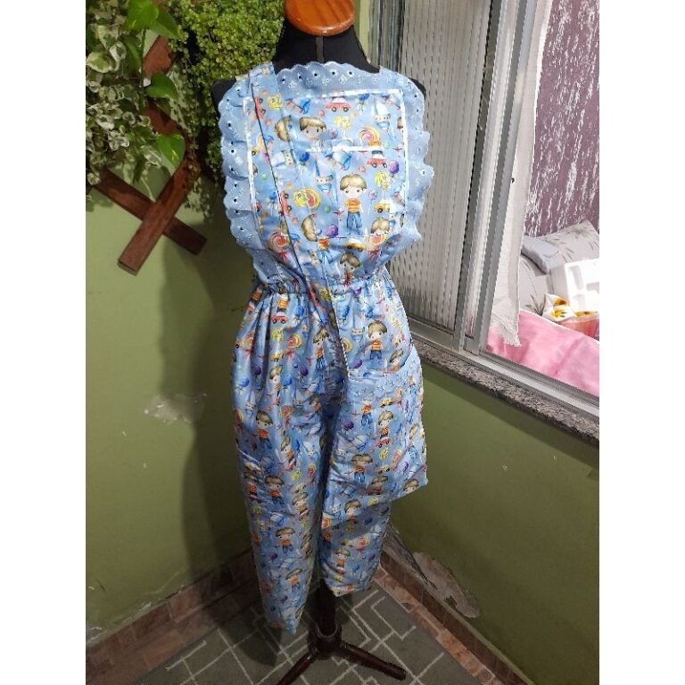 Jardineira erê Menino+Bolsinha (LEIA A DESCRIÇÃ