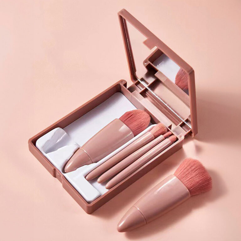 Jnlvariedades Mini kit pincel de maquiagem com esp