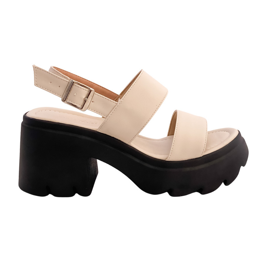 Sandália Feminina Plataforma Sola Macia Tratorada Flatform Blogueira Influencer