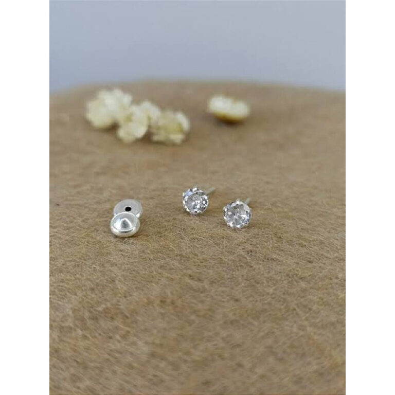 Brinco Delicado infantil bebê tarraxa baby ponto 