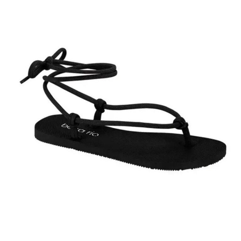 Sandália Beira Rio Cordinhas de Amarrar Verão 20