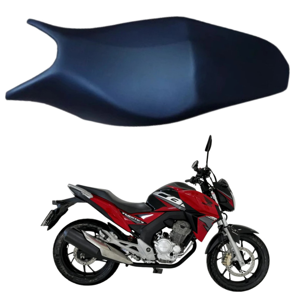 Capa do Banco Assento Mais Grossa Reforçada 0.8 MM Honda Cb 250 Twister 2016 2017 2018 2019 2020 202