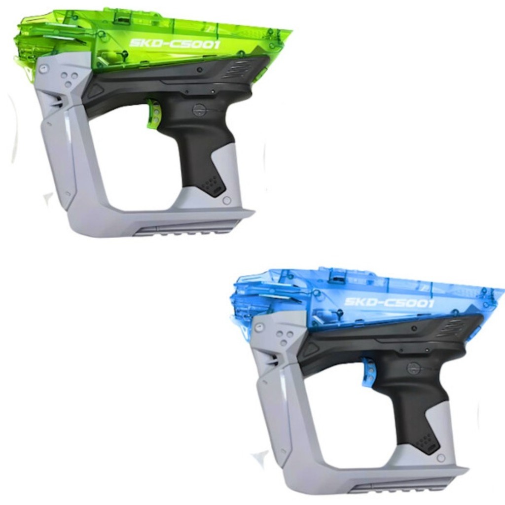 Pistola de gel automática mini blaster bola luminosa tipo transparente + bala grátis