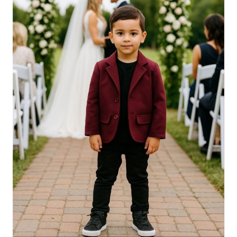 blazer infantil vinho bordô festas casamento bati